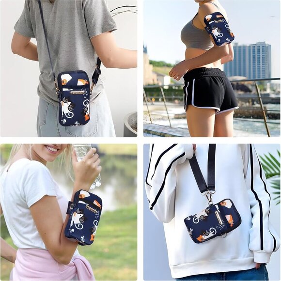 Cell Phone Crossbody Bag Lightweight Adjustable Organizer for Women - Picture 7 of 7